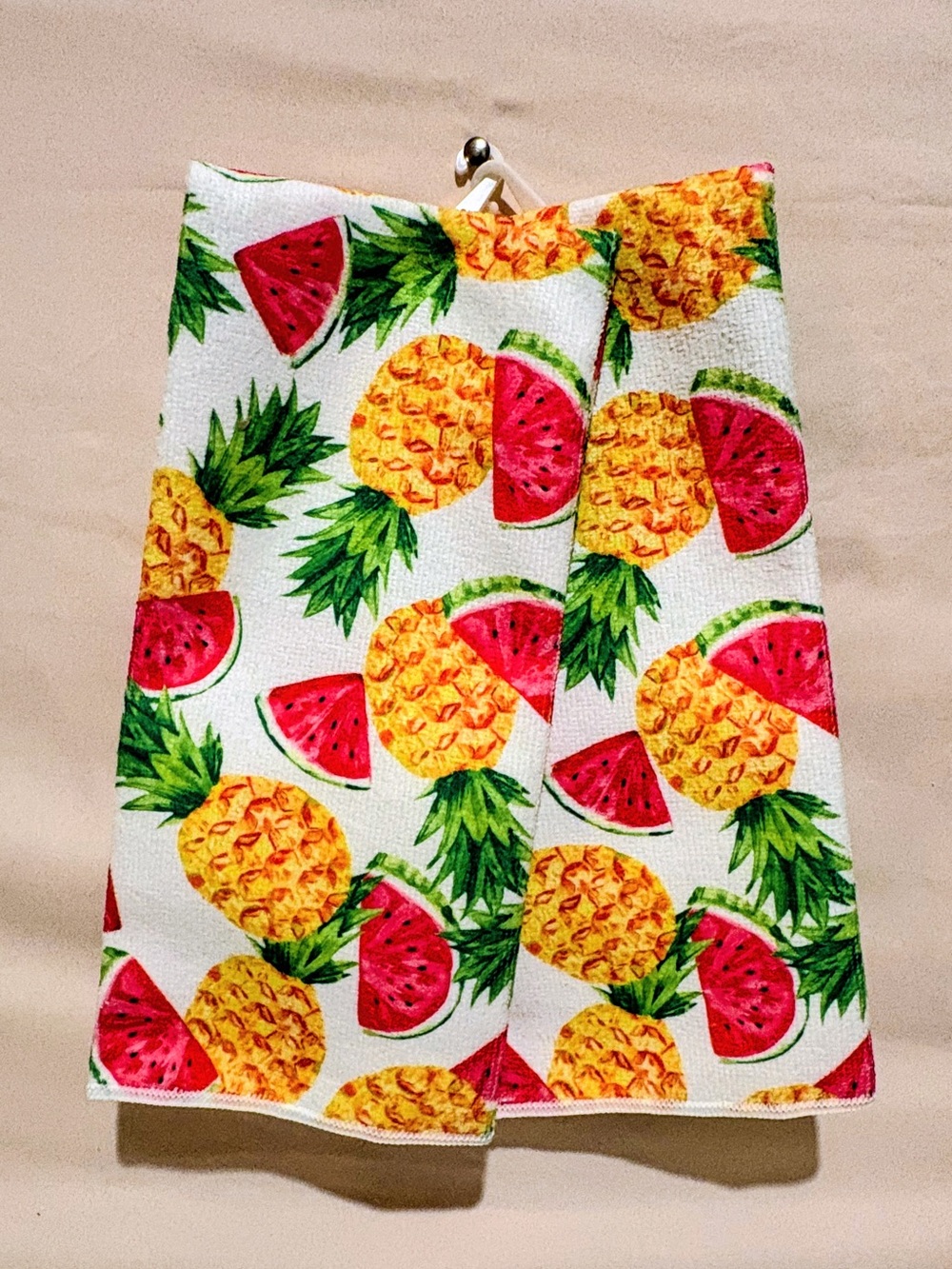 Tropical Fruit Kitchen Towels – Pineapple & Watermelon